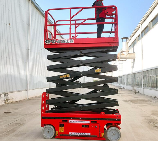 武邑自行走移动式升降机